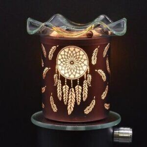 Brown Wall Plug-In Electric Tart & Oil Warmer  SG-W-188